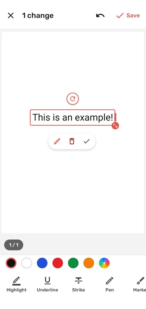 Edición de PDF en PDF Bolt