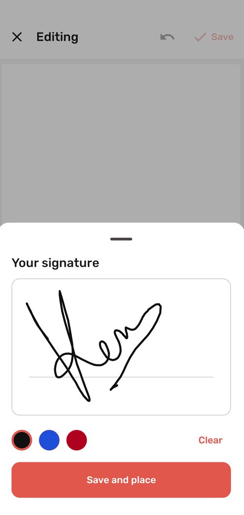Firma de documentos en PDF Bolt
